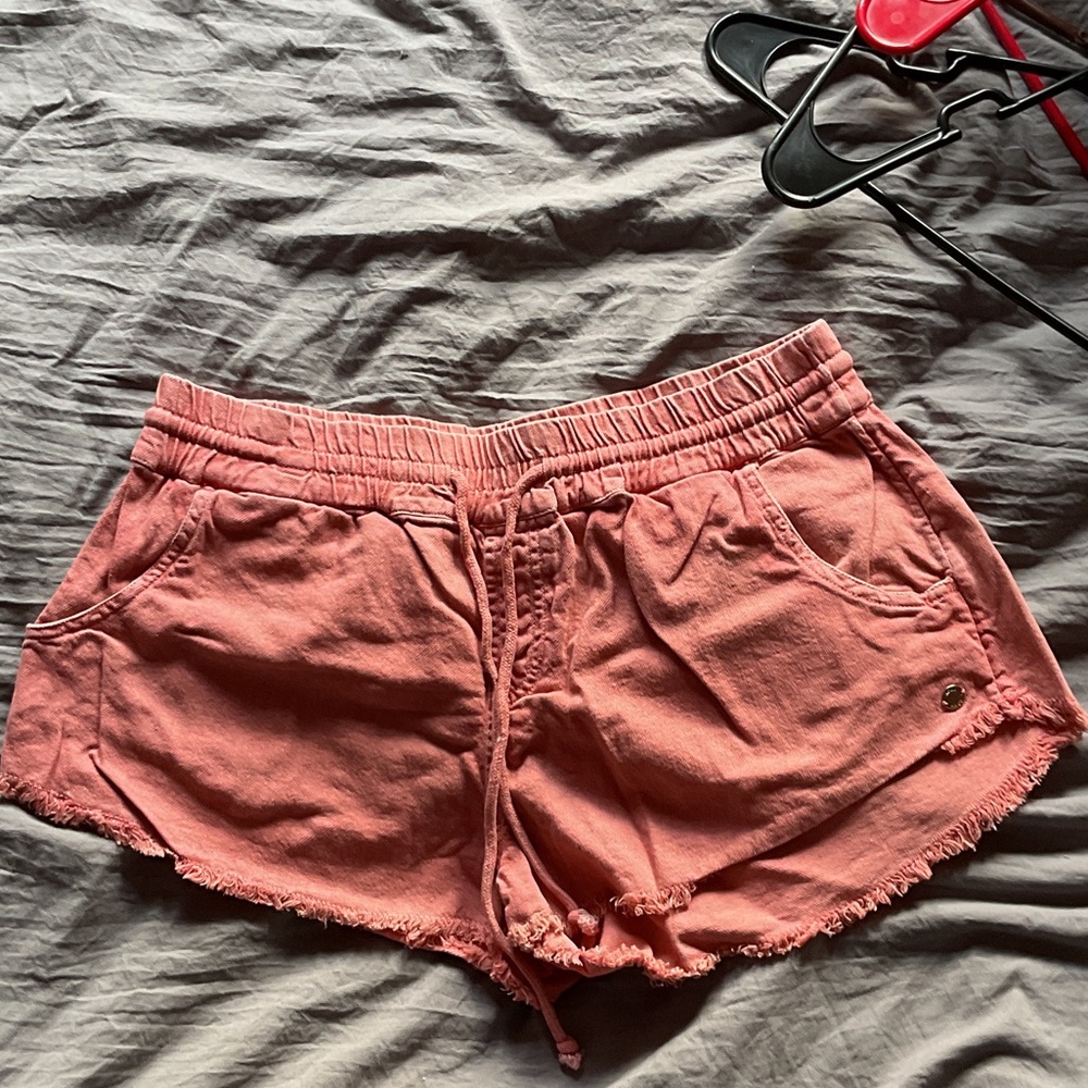 Roxy High Waist Coral Shorts